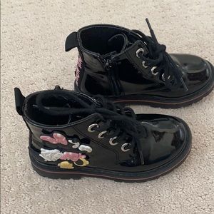 Zara Toddle Girl Minnie Mouse boots